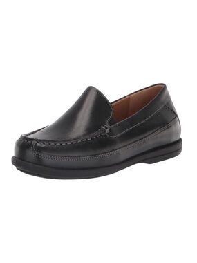 Johnston & Murphy Locklin Venetian Black Full Grain Leather Loafer